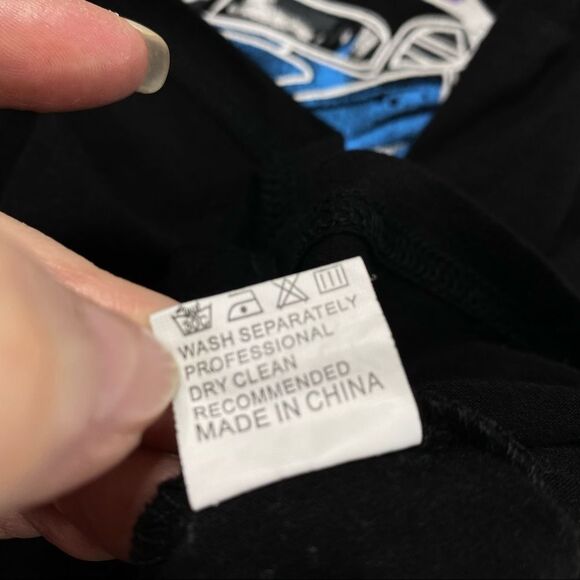 Lowrider Tee Shirt Roll On Down The Highway Graphic Long Sleeve Black Sz L - Picture 9 of 10